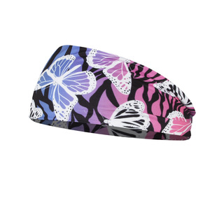 3d digital printing women's fashion headband fitness yoga multi-purpose sweat-absorbent headscarf mask can set ZHI Logo