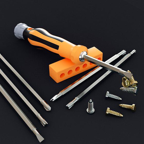 12-in-one screwdriver set profiled head a full set of U-shaped plate screwdriver Y-type home repair