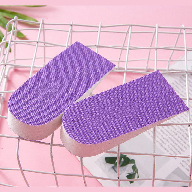 Factory wholesale invisible inner heightening insole heel pad half pad EVA men's and women's universal heightening insole