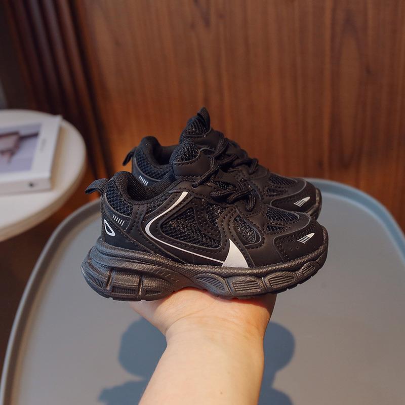 Children's Sports Shoes Girls Baby Running Shoes 2023 Spring and Autumn New Children's Shoes Men's and Children's Mesh Breathable Daddy Shoes