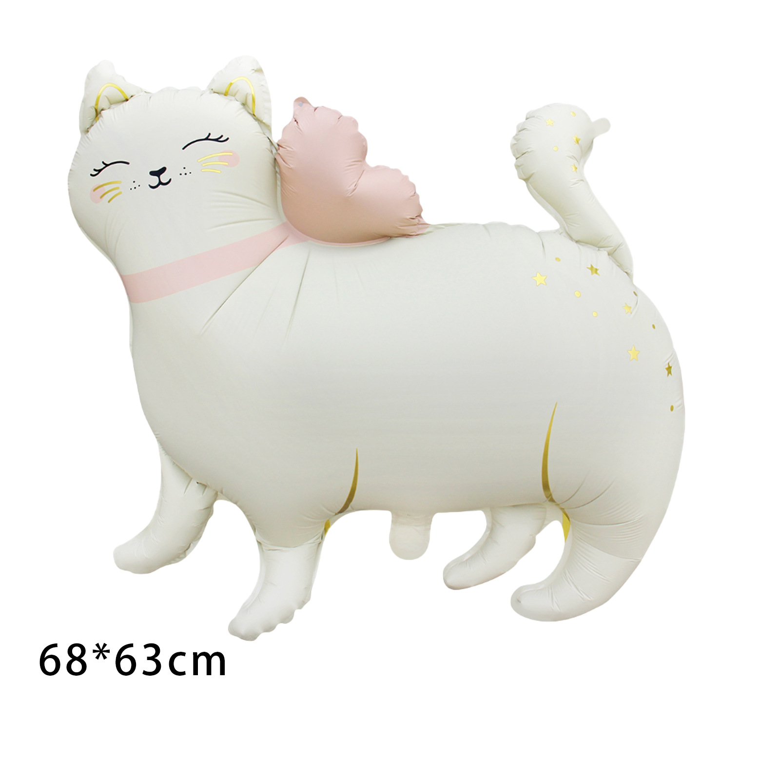 Cross-border New Matte Ins Style Pet Cat Footprint Aluminum Film Balloon Pet Cat Aluminum Film Balloon Pet Birthday Pie