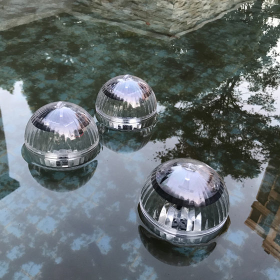 Solar Water Floating Light Outdoor Waterproof Pond Fish Pond Floating Light Magic Ball Garden Courtyard Decorative Light Pool Light