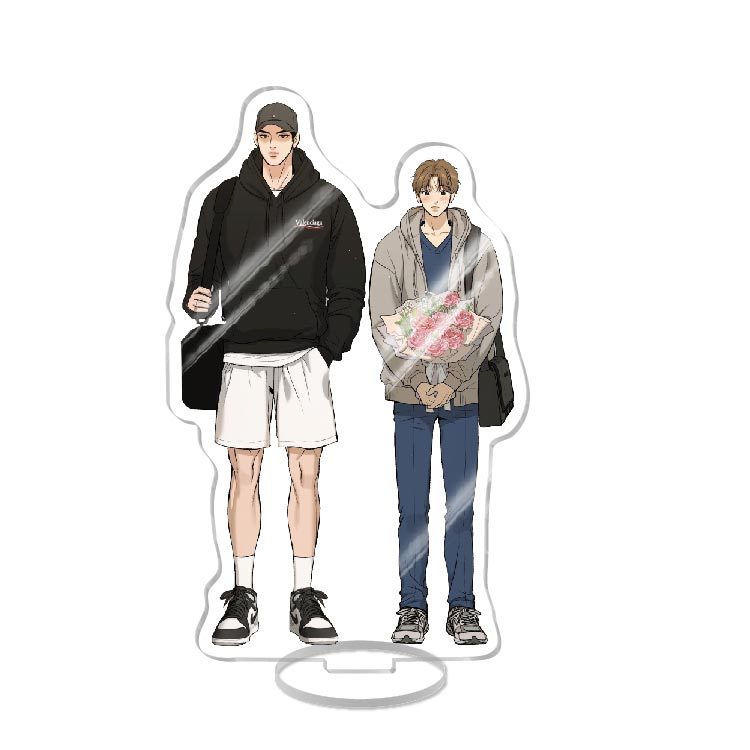 Cartoon Han man peripheral mantra Zhou zaijing Jindan acrylic brand creative campus decoration gift