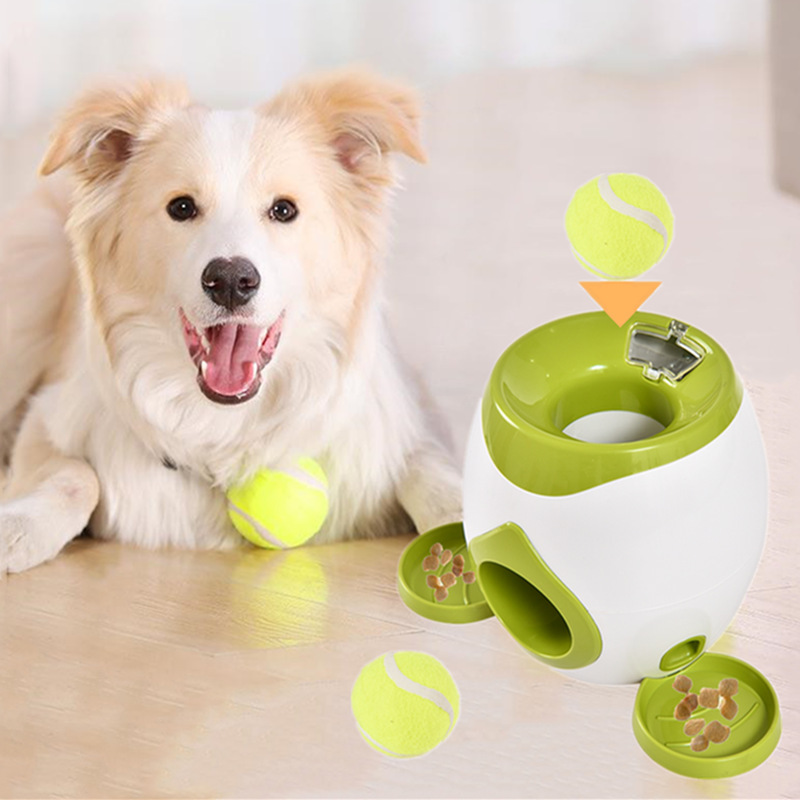 ペットの犬のテニスの自ハイおもちゃは自動的に食べ物を漏らします。|undefined