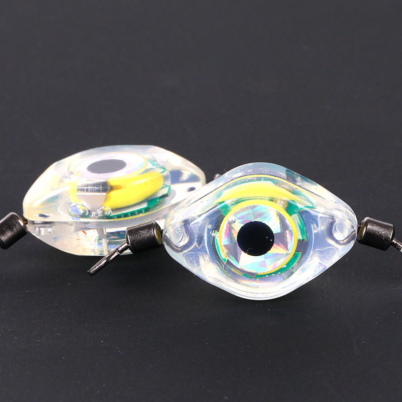 Wei and double turn ring fishing lamp fishing lamp electronic luminous LED night fishing underwater Luya bait lamp wholesale
