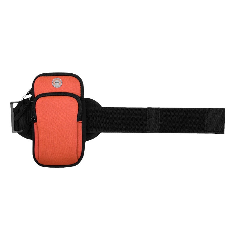 Running mobile phone arm bag fitness Women's universal arm mobile phone case Huawei arm case diving material