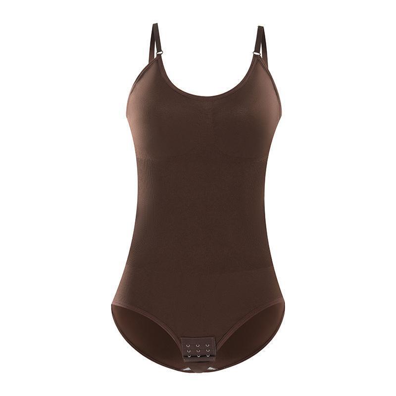 Shapewea cross-border one-piece corset women's belly shaping pants open-end shaping sling corset corset jumpsuit plus size
