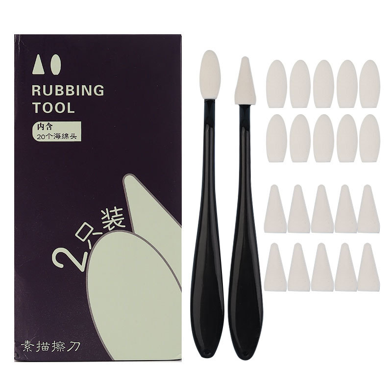 Factory wholesale art rubbing knife sketch gray surface rubbing highlight details rubbing pen student painting sketch suit