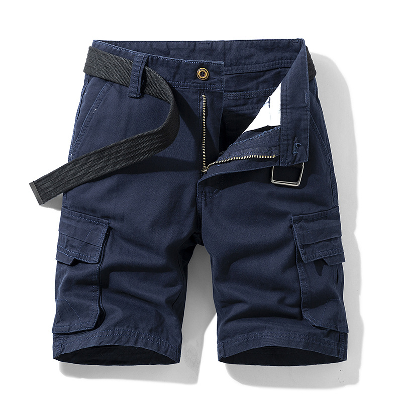 2023 Summer New Men's Japanese Crock Pants Multi-Pocket ins Hong Kong Style Student Trendy Street Fashion Pants