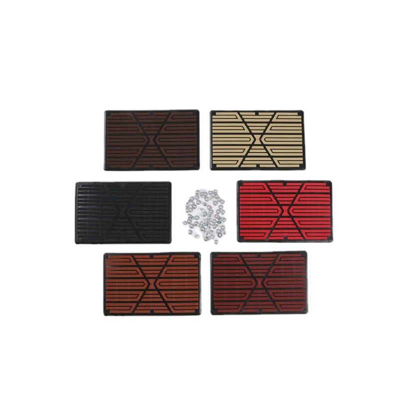 Car main driving foot pad rice pedal car main driving screw pedal wear-resistant PVC material pedal