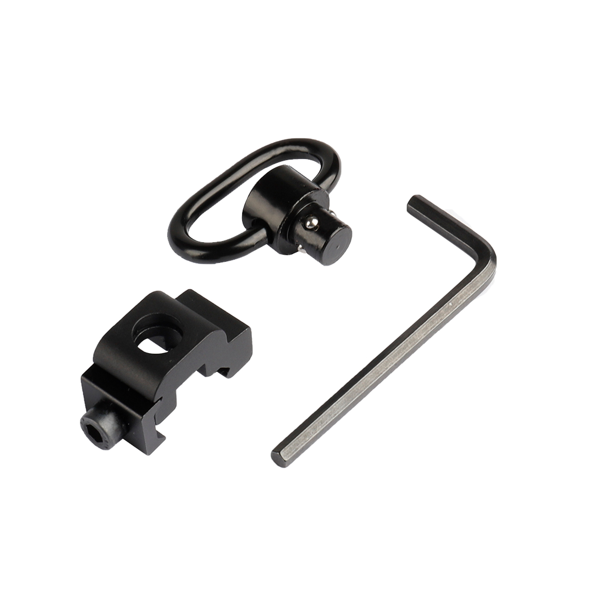 Cross-border exclusive for mlok tactical strap buckle floating quick release M-lok strap buckle Mlok base QD buckle