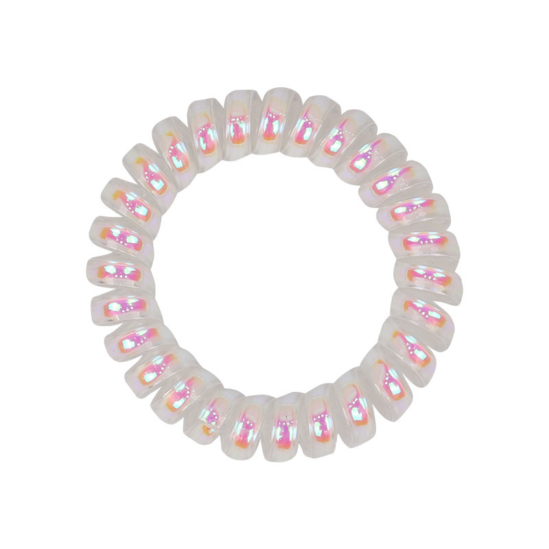 Korean dream laser mermaid hair rope wholesale large high elastic hair rope girl telephone line Hair ring rubber band wholesale