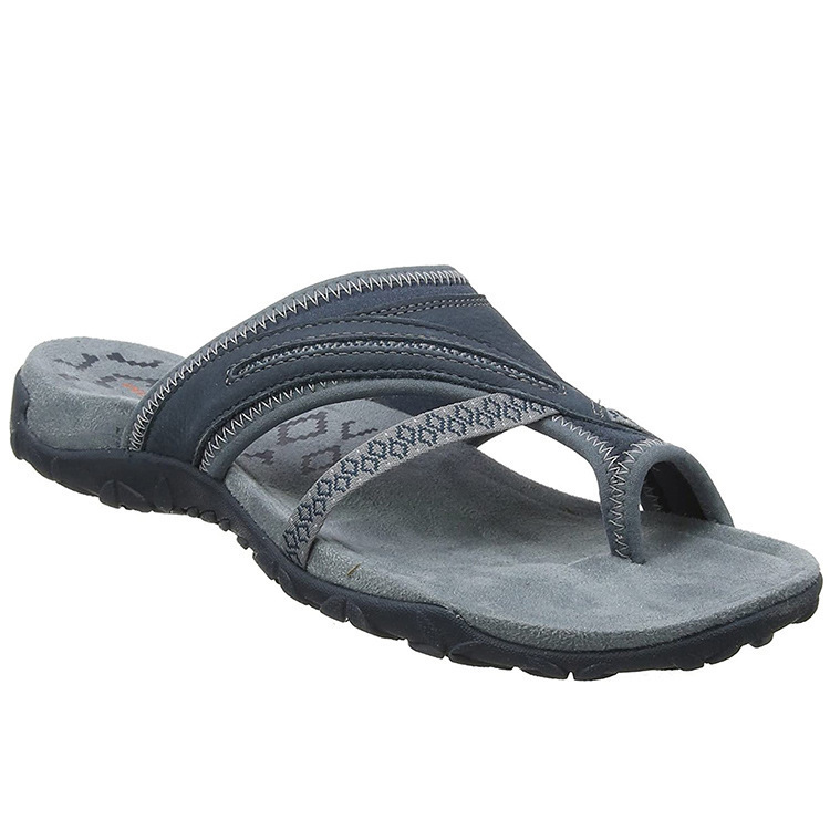 2022 new European and American Amazon foreign trade cross-border plus size summer men's sandals Flip-Flops flat beach women's sandals