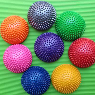 Children's sensory training equipment semicircle ball massage mat balance training ball touch ball durian ball fitness yoga ball