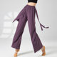 Classical dance loose ribbon wide-leg pants modern dance practice clothes adult Chinese dance performance clothes training dance pants