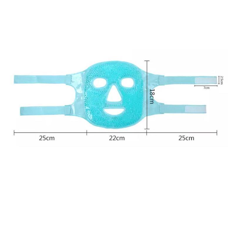 Gel beads cold compress hot compress beauty mask PVC super soft ice compress sleeping mask