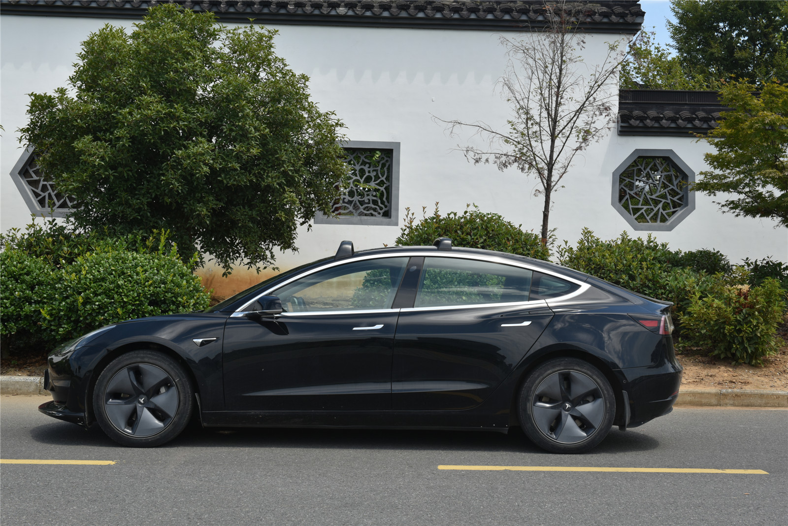 Применимо к Tesla Model3 и Y модернизируют Багажник на крыше с перекладиной на крыше с замком