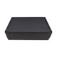 Cross-Border Black Airplane Box, Three-Layer Black Corrugated Logo Customized Clothing Intimates Logistics Express Carton