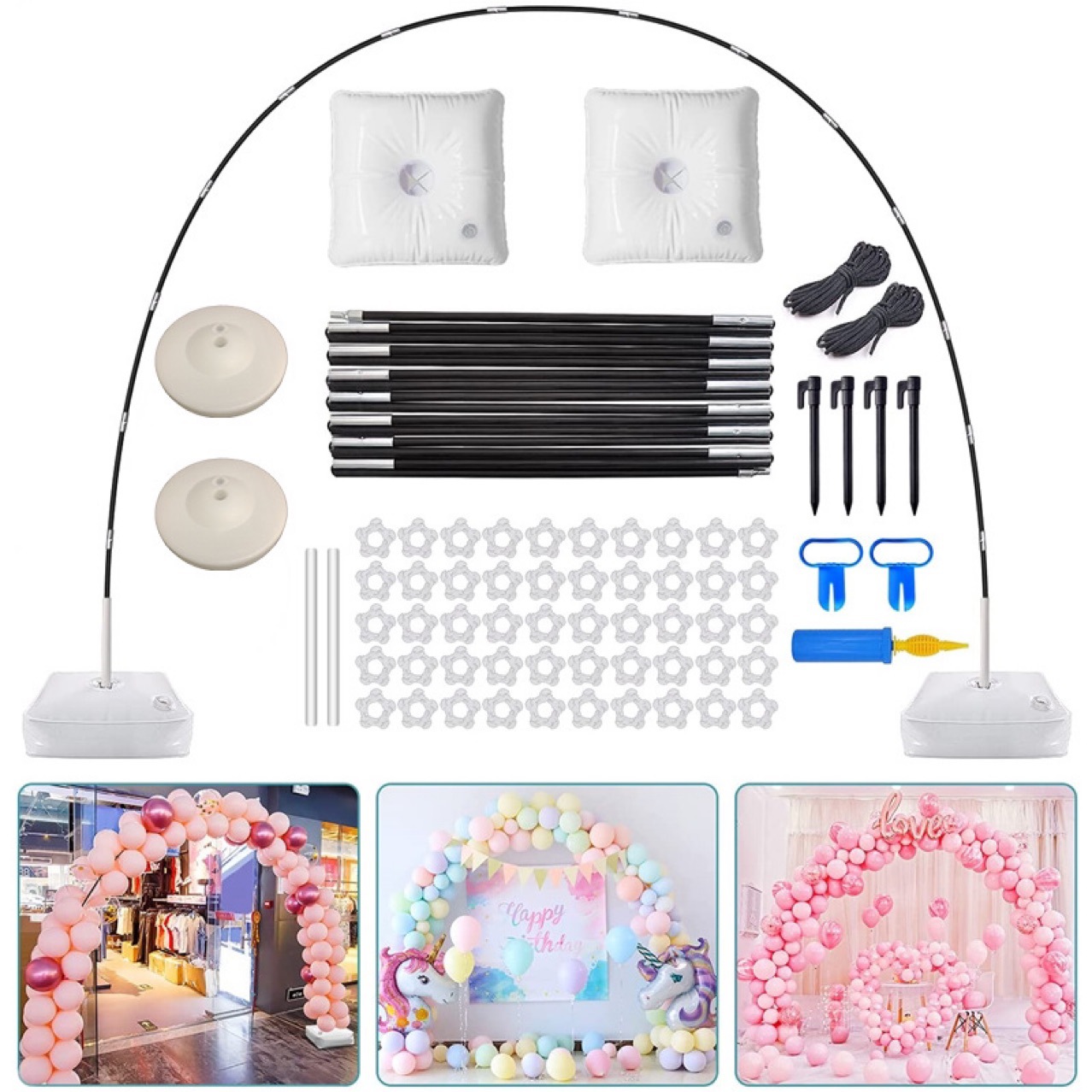 Water Bag Arch Package Wedding Arrangement Opening Anniversary Celebration Decoration Hotel Wedding Arch Bracket