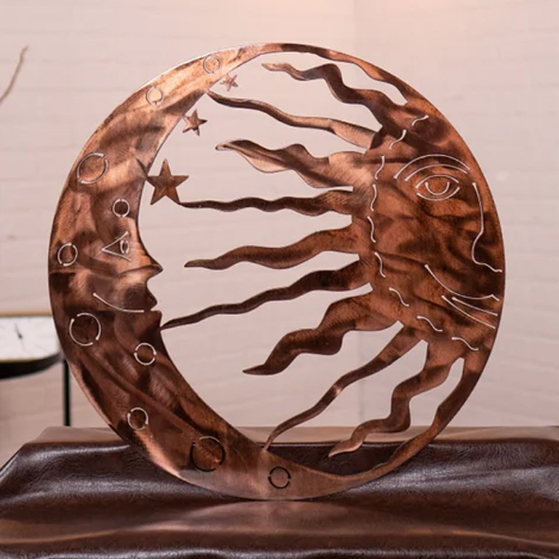 Sun Star Moon wall decoration creative bedroom wall hanging living room indoor dining room wall pendant