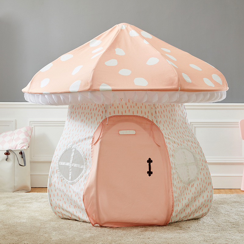 Children's Mushroom Tent Photography Props Play House Toy Doll Cottage Home Decoration Private Space Game House