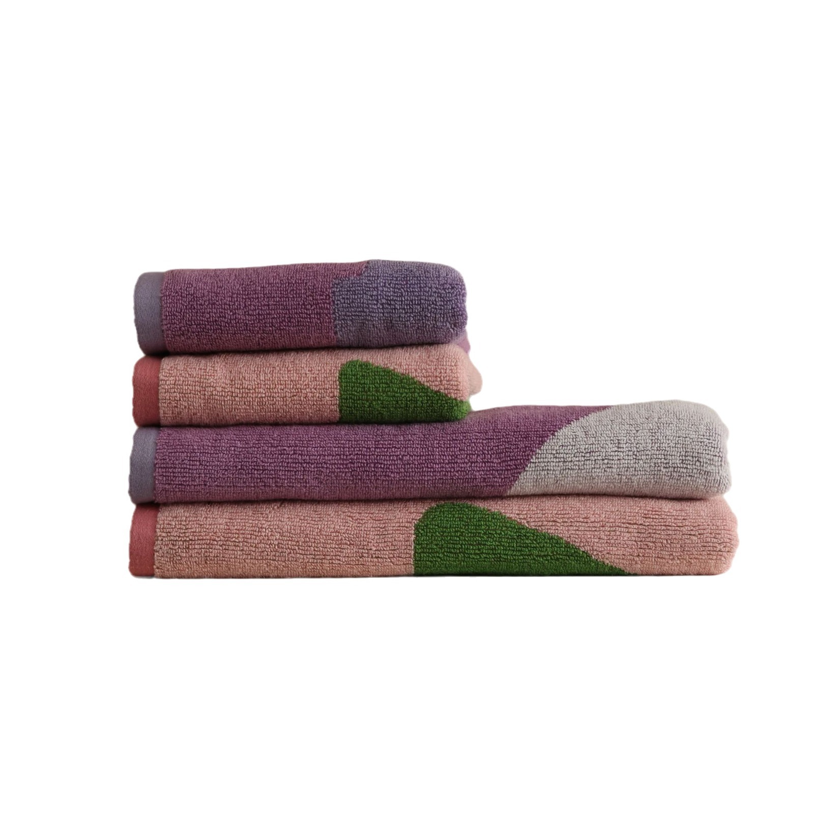 2023 new Xinjiang long-staple cotton cotton large tulip towel class A two-color bathroom absorbent towel bath towel