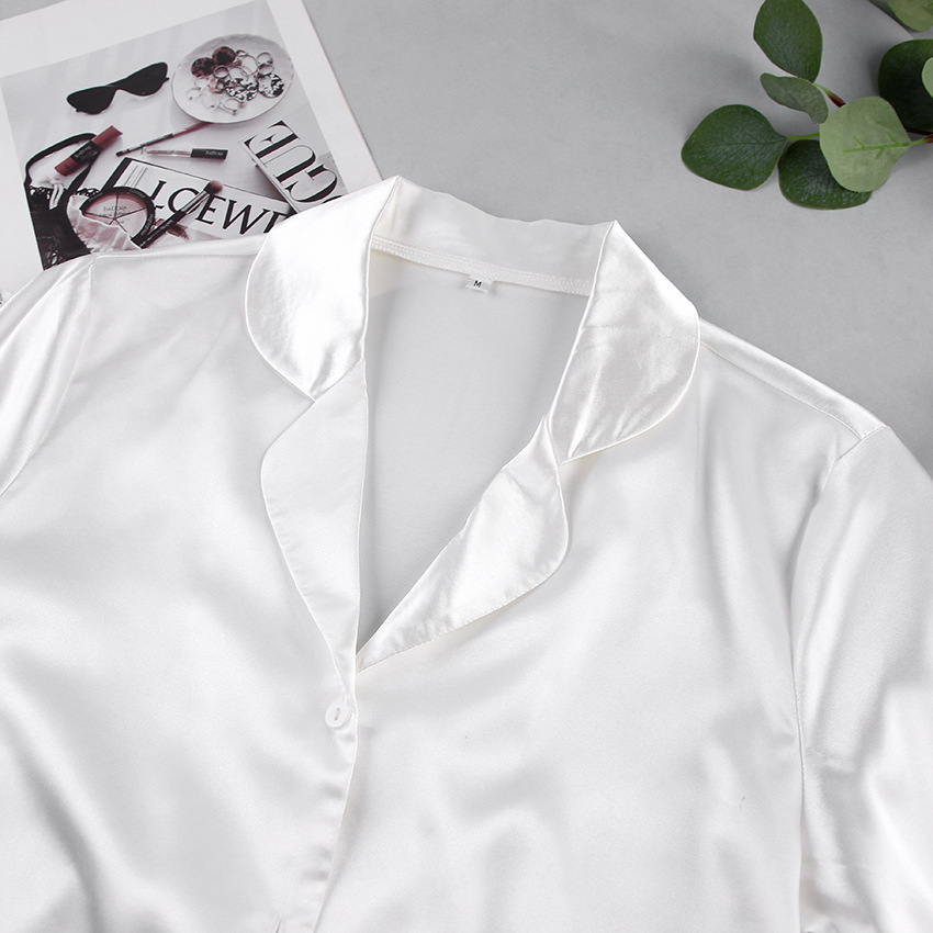 Φθινόπωρο 2024 Ευρωπαϊκές και Αμερικανικές Πιτζάμες από Μεταξωτό Πάγο Μόδα Πουκάμισο με Φτερά Στρουθοκαμήλου Παντελόνι Χαλαρά Δύο Τεμαχίων Ρούχα Σπιτιού από Φτερά για Γυναίκες_voghion.com