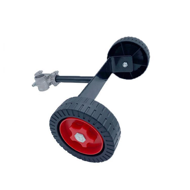 Lawn mower support wheel knapsack side-mounted lawn mower hand support frame portable support wheel cross-border explosions