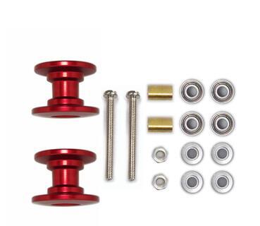 Homemade four-wheel drive accessories 13-12mm color 2-segment guide wheel, single price