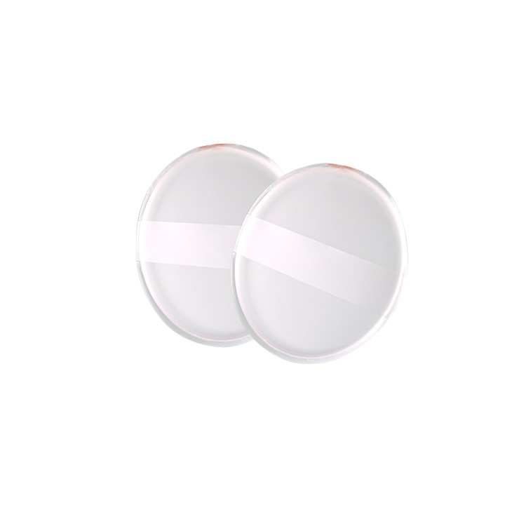 Silicone puff Q elastic soft and tender do not eat powder beauty tools beauty shop special puff air cushion round transparent silicone