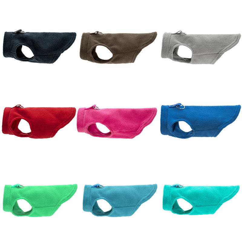 Pet Fleece D-shaped Buckle Chest Strap Cat Dog Clothes Outdoor Traction Large, Medium and Small Dog Clothing Supplies
