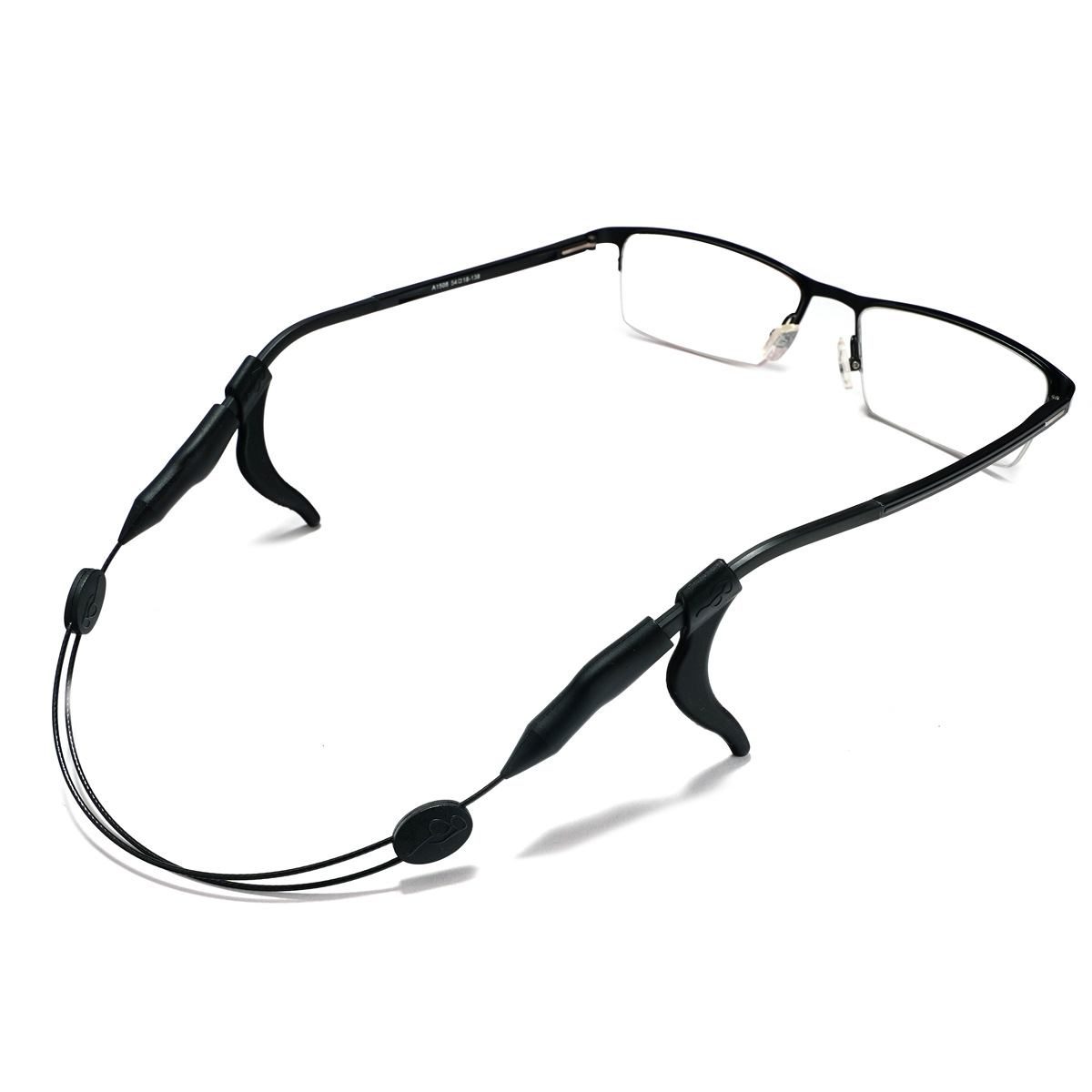 Glasses Rope Silicone Rope Sports Glasses Anti-slip Rope Ear Hook suit Anti-slip Cover Adjustable Glasses Lanyard Bulk