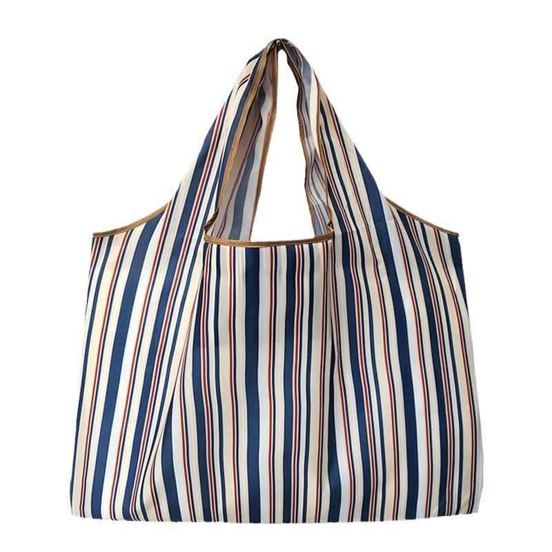 Spot fast hair medium 210D Oxford printed portable shopping bag polyester bag wholesale folding bag advertising gift bag