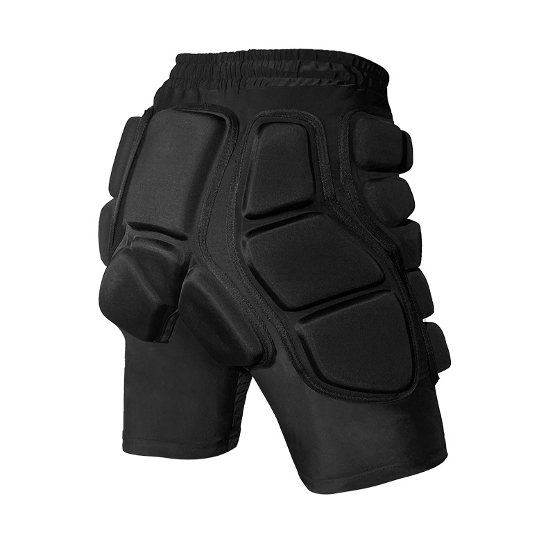 Yetişkin Kayak Kalça Koruma Pantolonu Kaykay Paten Koruyucuları Kalınlaştırılmış Sünger Düşme Önleyici Pantolon Nefes Alabilir Yüksek Elastik Pantolon_voghion.com