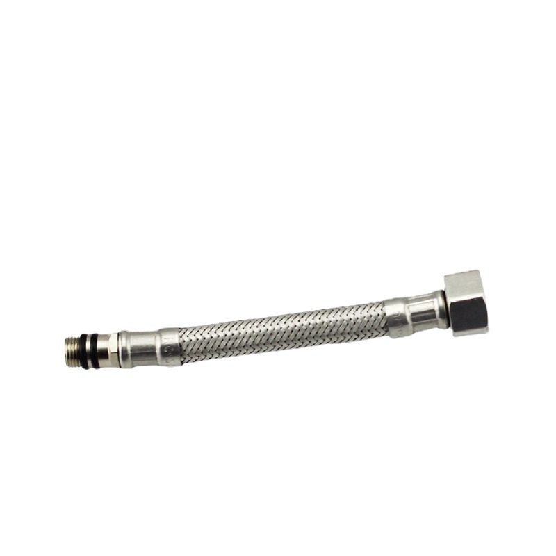 Single-head inlet connection pipe for withdrawal hose M15mm telescopic faucet hose fine thread extension adapter pipe