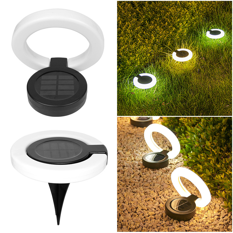 Solar Outdoor Courtyard Light Waterproof Garden Lawn Folding Floor Light Decorative Balcony Layout Home Buried Light