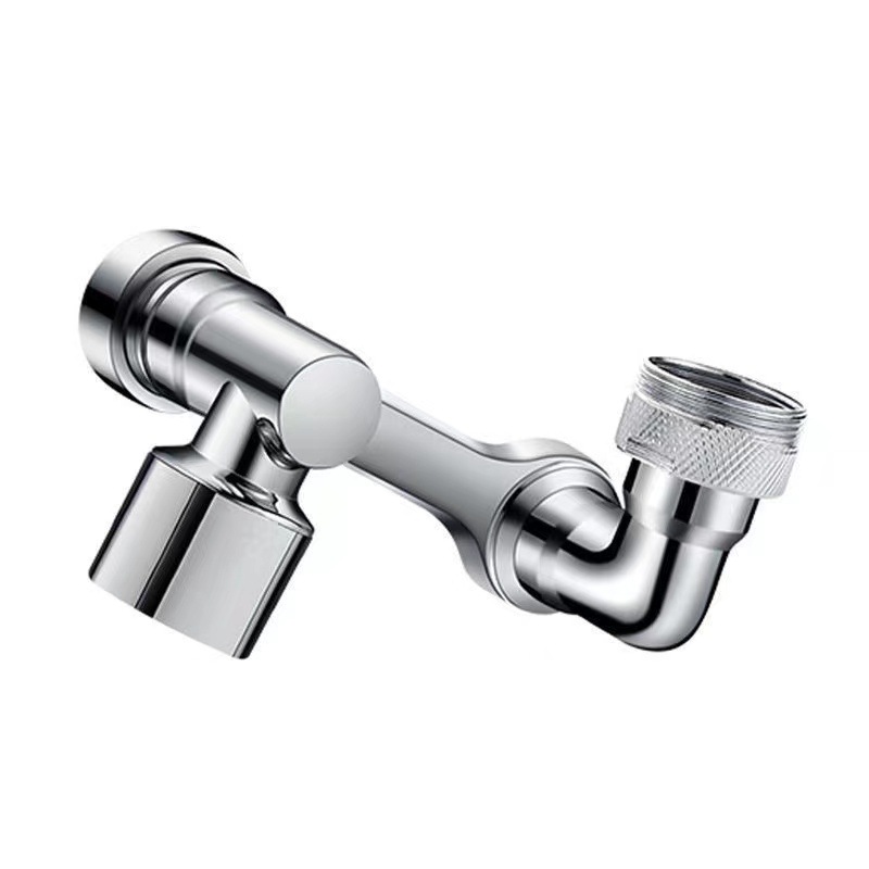 Household faucet universal splash-proof 1080 degree rotating universal rocker arm mechanical arm Universal faucet extender