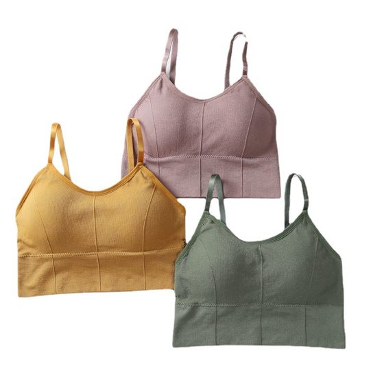 Women's Seamless Underwear Chest Wrapping Kaka Mei Back Sling Base Inner Strapless Girls' Sports Vest Cross-border Wholesale