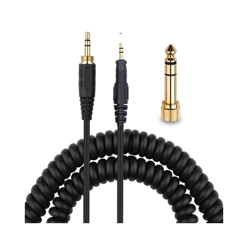 Applicable to Iron Triangle ATH-M50x/M40x/M70x/M60x headset wire spring wire coil retractable