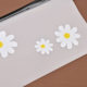Daisy zipper bag hair ring bag Korean small fresh zipper bag translucent finger frosted storage bag spot wholesale