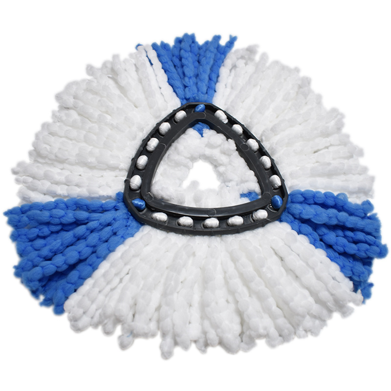 Adapted to vileda o-cedar triangle plate rotating mop head fiber replacement cotton head mop accessories