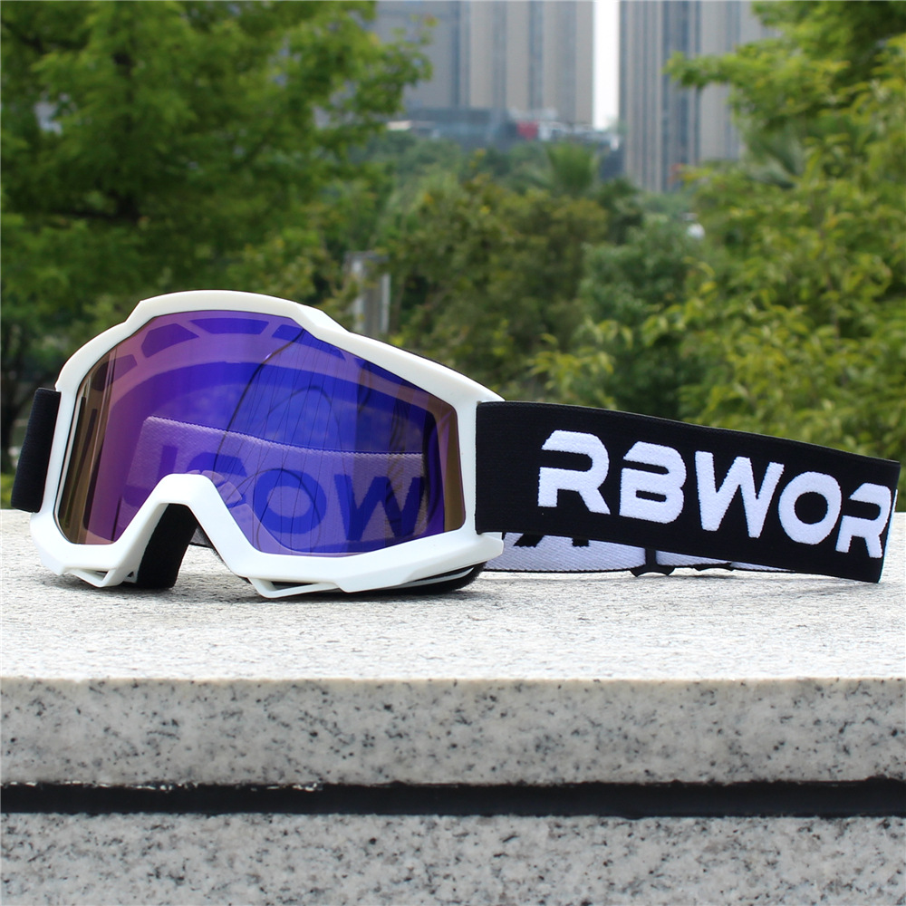 Motorcycle Outdoor Sports Goggles Off-Road Helmet Goggles Transparent Windproof Glasses DH Speed Drop Electric Vehicle
