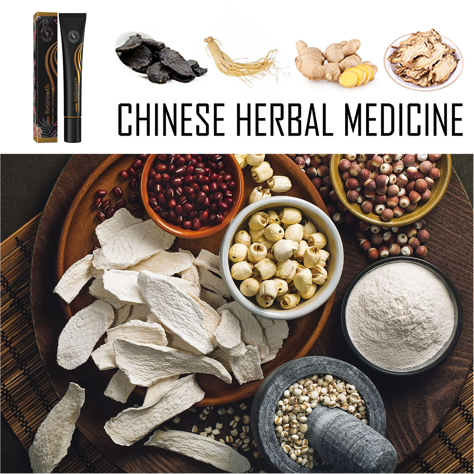 EELHOE ball massage thick long hair liquid thick sparse hair anti-hair breaking hair nourishing hair bead massage care