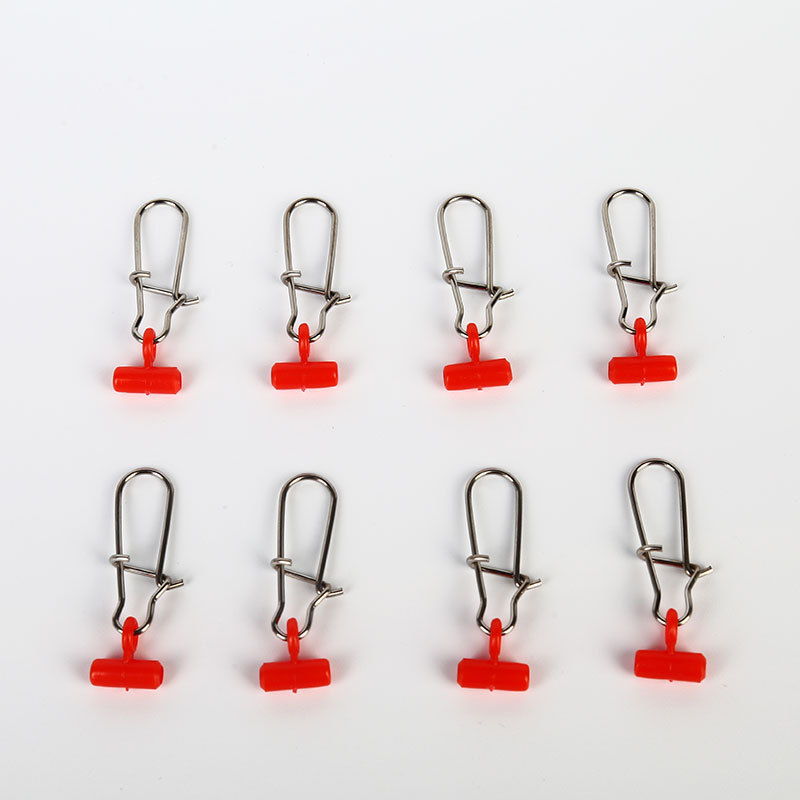 Small scale (122) color plastic head reinforced pin stainless steel fishing gear accessories color plastic head balance
