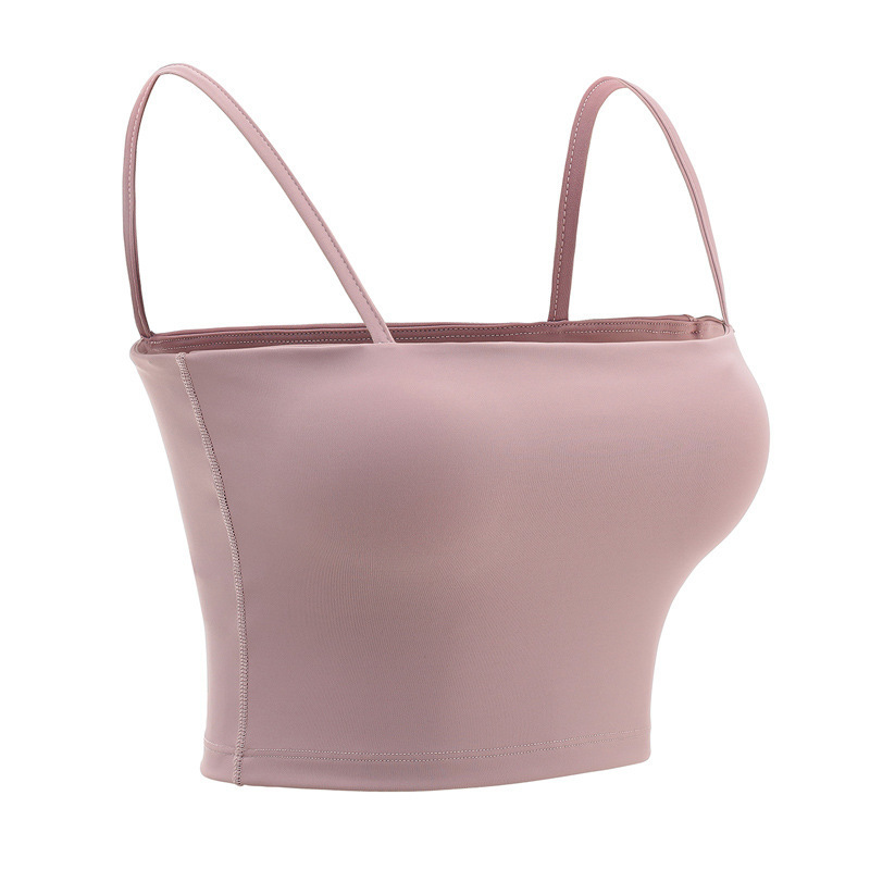 Sports Underwear Women's Shockproof Beautiful Back Running Quick-drying Breathable Thin Shoulder Strap Yoga Bra Fitness Bra Fire