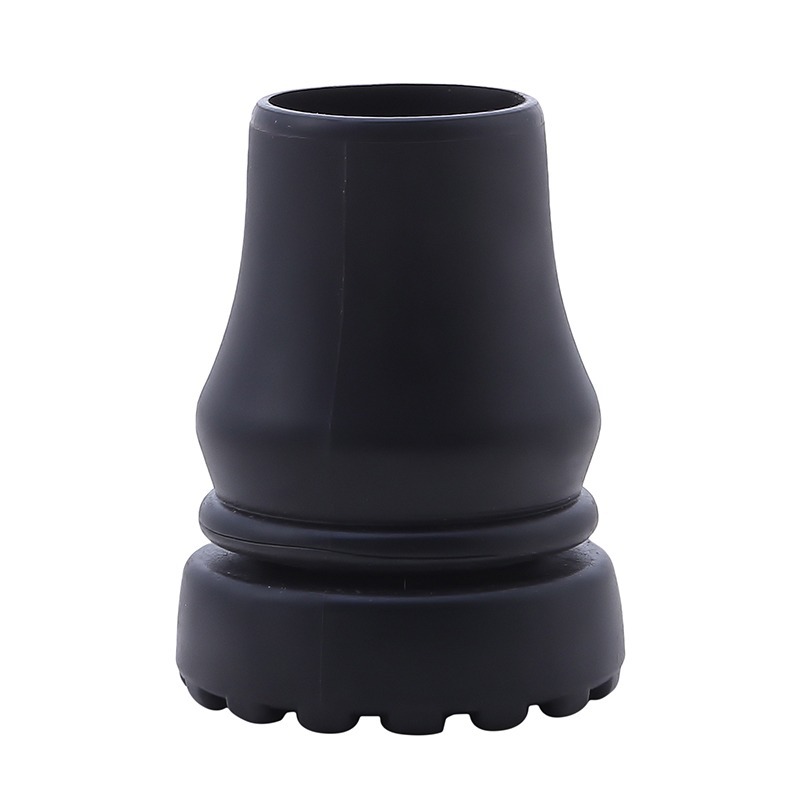 Black Crutch Non-slip Foot Pad Crutch Stick Foot Cover Climber Stick Stick Accessories