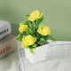 5 Bubble Flowers Yellow