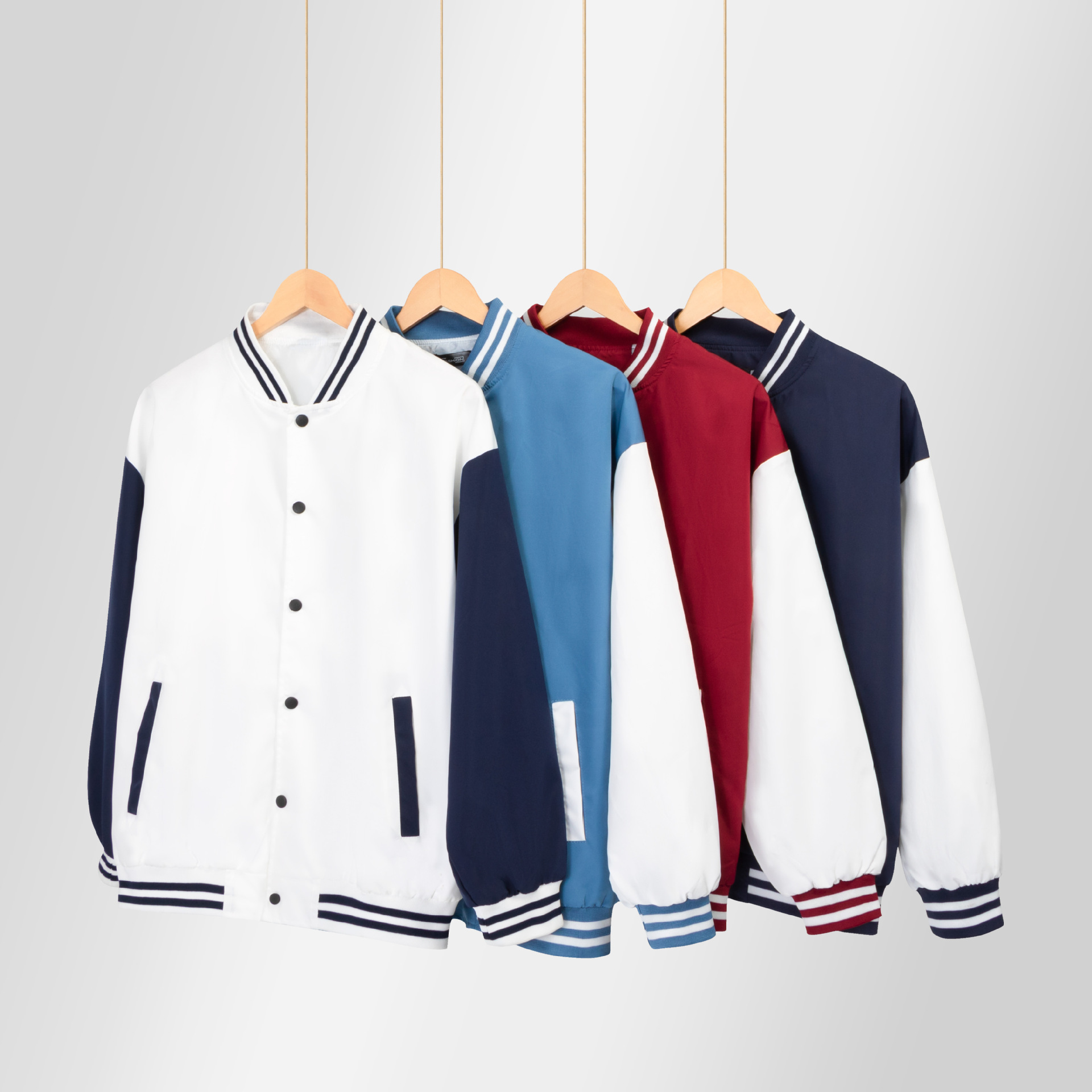 Baseball Suit Jacket Women's Spring and Autumn New Explosions American Retro Style Sports Casual Jacket for Men and Women