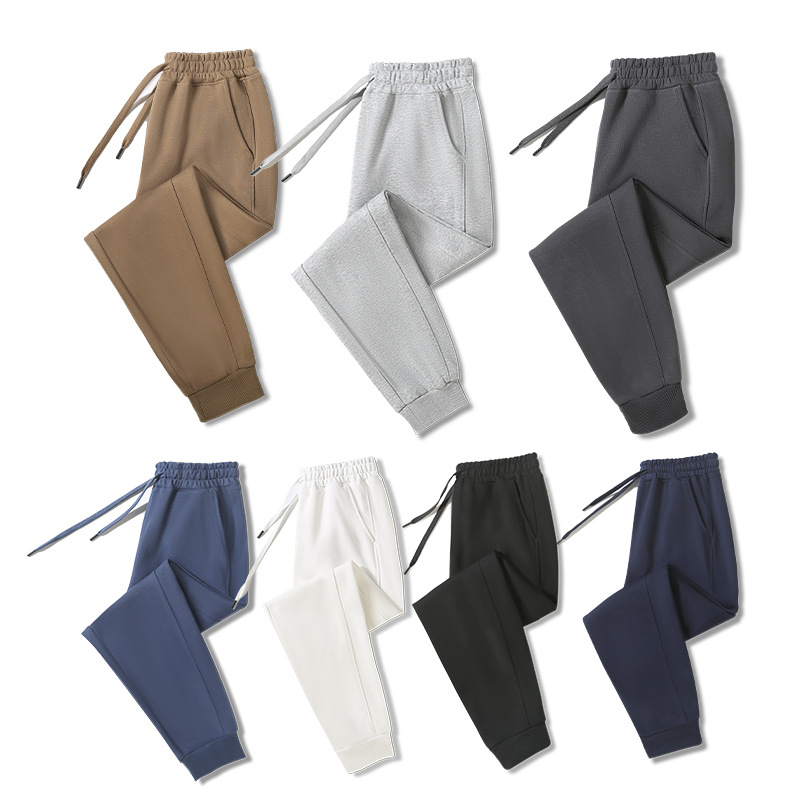Guangdong Cang Chunqiu Vigor Unlimited 687#300g China Cotton Seven-color Single-bathroom Pants Men's and Women's Sports Breathable