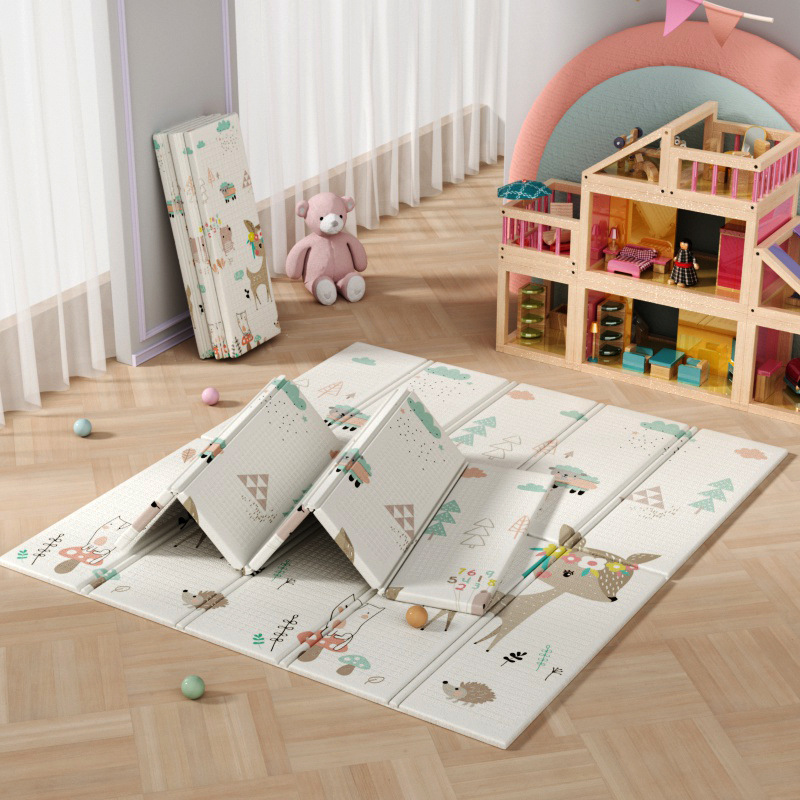 climbing mat thickened tasteless living room home floor mat outdoor travel baby folding climbing mat